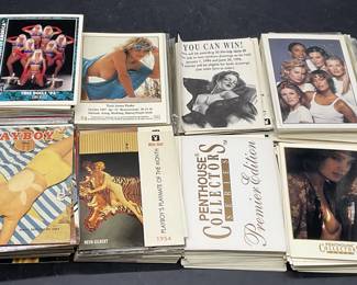 Grp Lot Collectible Trading Cards, PLAYBOY +