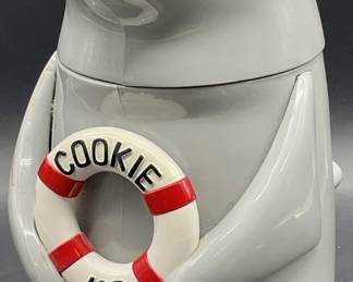 1996 Vintage Laughing Dolphin Cookie Jar, USA