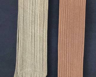 Lot 2 VECCHI ITALY & COLLEZIONE USA Fabric Belts