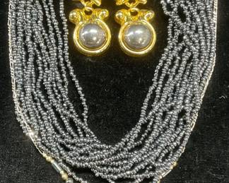 Lot 3 Vintage Sterling Silver Necklace, Italy +