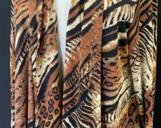 Slinky Brand Animal Print Dressy Jacket, USA