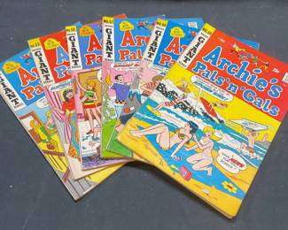 Group Lot Archies Pals & Gals Comic Books 1969