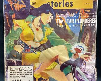 1952 Planet Stories Magazine, Science Fiction