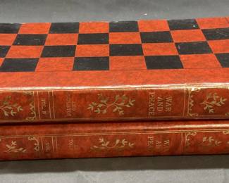 False Book Chess Board & Pieces
