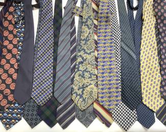 Lot 22 Mens Neckties TESTA, Harrods, Club & More