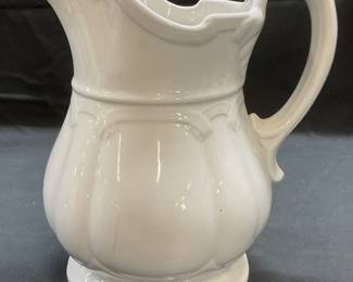 Antique John Alcock Ironstone Pitcher, England