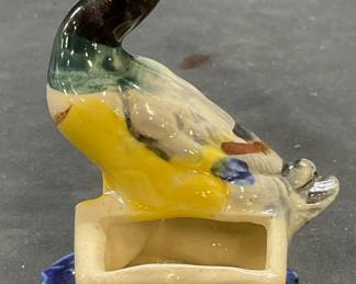 Vintage Ceramic Duck Planter, Japan
