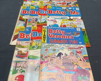 Group Lot Archie Bettie & Veronica Comic Books