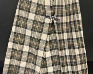 BROWNS OF BERMUDA 100% Wool Vintage Skirt