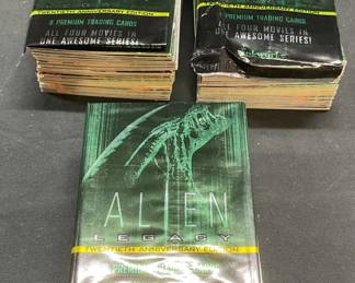 Group Lot 100+ Alien Legacy Trading Cards