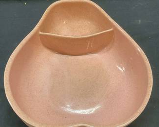 MCM Vtg PFALTZGRAFF Ceramic Pear Chip Dip Bowl