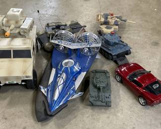 Lot 7 Tank, Car, Automobile Toys, XCRAFT +