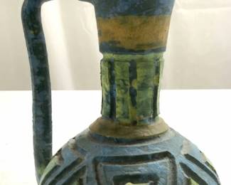 Vintage Hand Crafted Ceramic Ewer