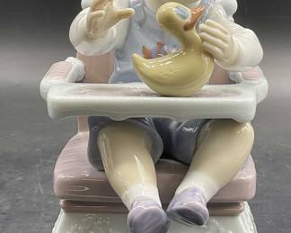 1995 LLADRO DAISA Rubber Ducky Porcelain Figural