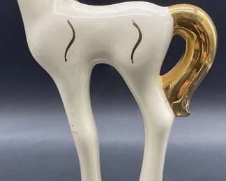 Vintage Mid Century Modern Ceramic Horse Figural
