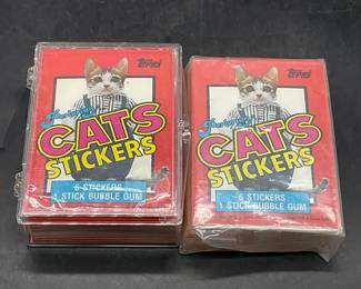 Group 20+ 1983 SATORU TUDA Cat Stickers