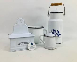 Enamel Kitchen Decor