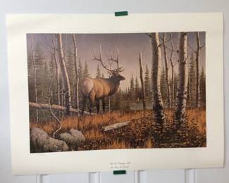 "Into the Clearing - Elk" by Gary D. Sorrels