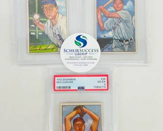 PSA Graded 1952 Baseball Cards