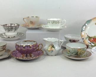 China Teacups and Saucers