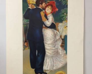 "Danse a la Campagne" Lithograph by Renoir Print