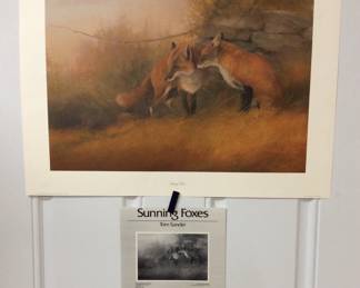"Sunning Foxes" by Tom Sander