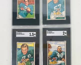 SGC Graded 1950s Football Cards