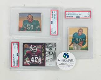 PSA Graded Vintage Football Cards and More