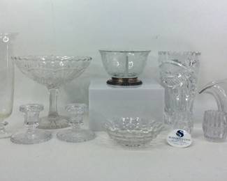 Crystal and Cut Glass Vases, Bowls and More