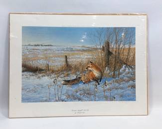 "December Snowfall - Red Fox" by Michael Sieve
