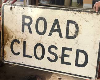 Several Metal signs