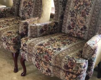 Quality wingback chairs