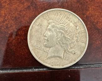 1924 silver dollar