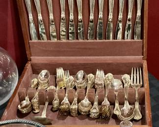 Gold flatware