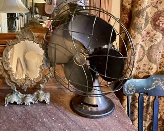 Mirror , old Fan