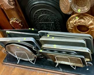 Baking pans, copper molds
