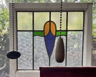 Stained glass window