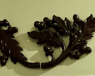Iron work wall decor