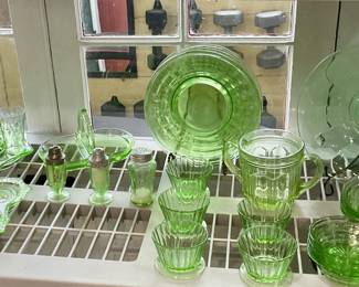 Uranium glass