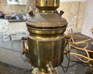 Antique Russian Brass Samovar
