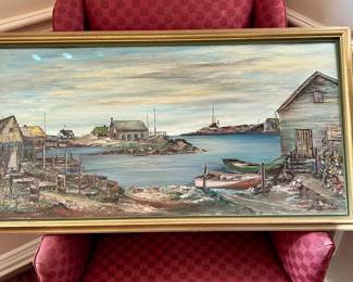 Boat Painting