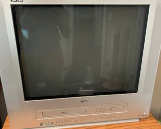 RCA TruFlat Television with built in VHS and DVD player