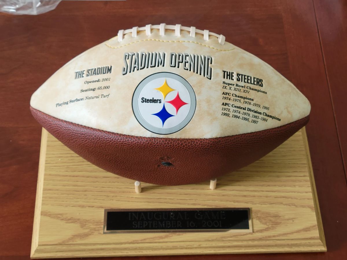 Pittsburgh Steelers number 8 of 500.
More pictures added further down.