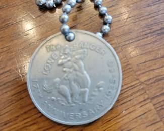 The Lone Ranger 17th Anniversary Lucky Piece 1933-1950