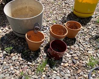 outdoor flower pots planters