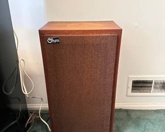 Ohm Acoustics Model E speaker - 1970s