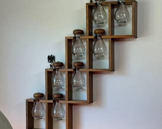 vintage 1960 spice rack