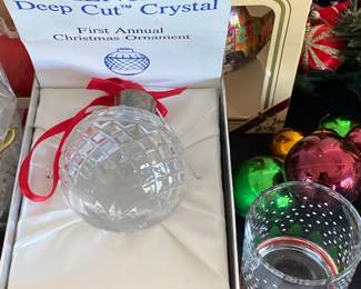 Lenox Crystal Christmas Ornament