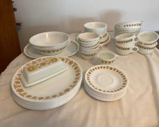 Corelle Butterfly Gold Dinnerware