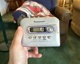 Panasonic RQ-E20V Portable Cassette Player